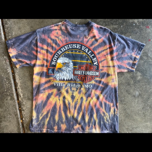 Vintage single stitch Harley Davidson tshirt - Picture 3 of 6